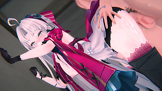 =Wuthering Waves= Carlotta's "MAFIA SCANDAL": Anal, Bound Heiress, POV Sandwich DP & Double (4K)