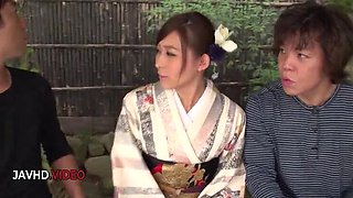 Wild Asian Beauty Aoi Mizuno Outdoor Blowjob Adventure