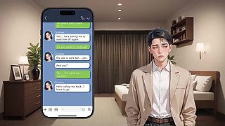 She Sends Her BF Videos of Her with Bwc - Ntr"d by Friend Nts Route #19 Animated Ai Porn Game