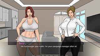 Eva's Ecstasy #08 Two Hot Babes Relaxing at the Pool in Skimpy Bikini