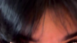 Hannah Jo Gets CIM After Fucked In Rainbow Stockings