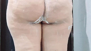 Indian GF Fuck Hard, Anal Fingering While Bathing