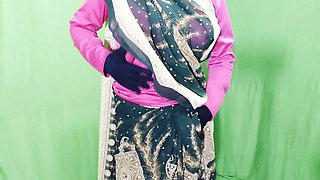 Indian beautiful hijabi muslim couple thirsty for fuck