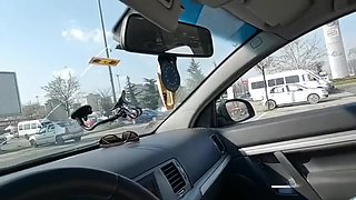 Hot Blonde Suck Her Bosss Dick In A Public Parking-car Blowjob - Loly Amateur