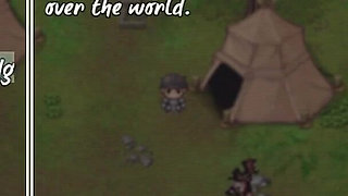 Tanning the Pussy of the Busty Giant Blonde