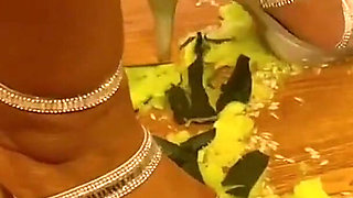 Squashing Eggplants in My High Heels