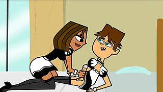 Total Drama Harem - Part 7 - Sexy Maid and the Handjob by Loveskysan