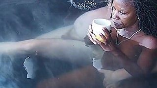 Morning Mist Magic-hotwife Gets Fucked in the Pool