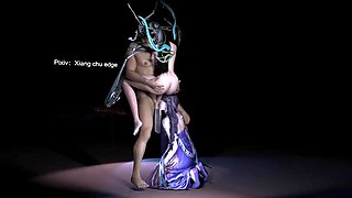 Fantasy Threesome: Anal, Asian  Hentai Porn