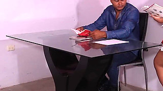 Schoolgirl Bellattrix Fucks Teacher for Grades - Taboo Classroom Blowjob & Facial