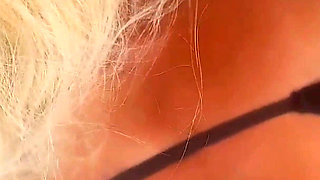 Selena's Evening Outdoor Blowjob Swallow