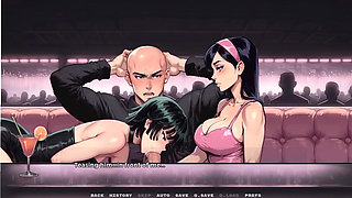 My New Girlfriend Taboo Hentai Game Ep.61 Swinger Couple Having Sex in the Club Vip Booth!