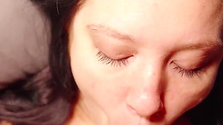 He's on Top - POV Blowjob & Cum Swallow