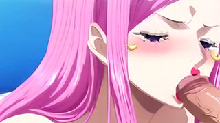 one piece hentai - bonney with big breasts in action