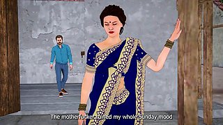 Desi Indian aunty fucked when friend is not at home (Hindi sex)