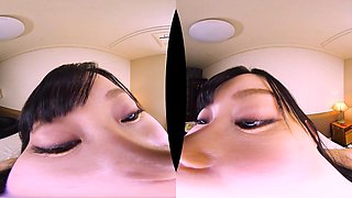 Japanese Housewife Craves VR Passion In Lingerie Bliss