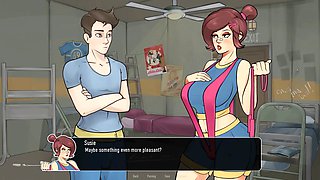 Hentai adventure with love and crazy camping fun featuring Loveskysan69real