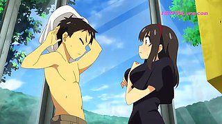 Public Phone Booth Turns into Creampie Heaven for Horny Summer Virgin Teens