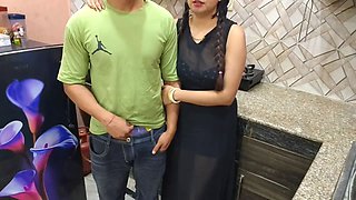 Indian Desi Bhabhi Fucked Hard by Her Devar in Kitchen Hindi