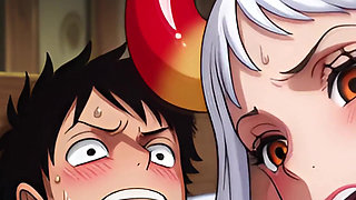 Luffy X Yamato (one Piece)