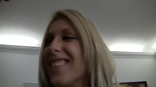 Skinny Slut Takes Big Cock Deep Inside Of Her