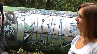 Beautiful German Gets Seduced and Banged in the Forest