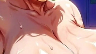 Ai BBW GILF Locker Room Giant Tit Play Compilation