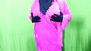 Indian beautiful hijabi muslim sexy bhabhi having sex with neighbor inside the room