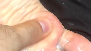 Footfuck & Massage While She's Resting