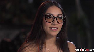 VLog XXX featuring Madison Wilde's deep throat movie