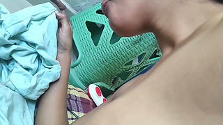 Share Bed with Stepsister Cum in Mouth