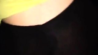 Nerdy Girl Sucks and Fucks in a Car