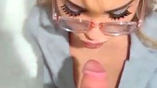 Teacher Layla Deline Gives Master Class In Blowjob And Fuck
