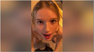 My Blonde Stepsister Is Just Begging To Be Fucked And Fed With Cum. Vertical Video Kuporovaa Krupa
