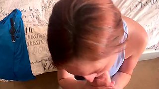 Hot amateur teen blowjob and facial HD video