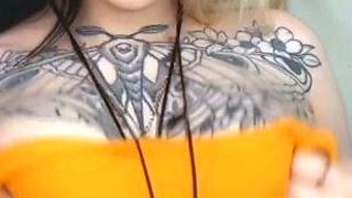 Curly Blonde Teen Records Solo Dildo Masturbation More at