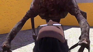 Alyx Vance Takes Monster Dick (half Life Animation)