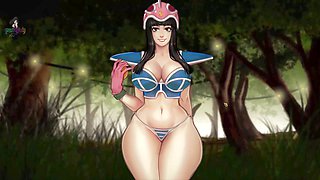 Chichi hentai, big boobs, saiyan
