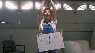 Stepdaughter is going to get fucked in a taboo MMF