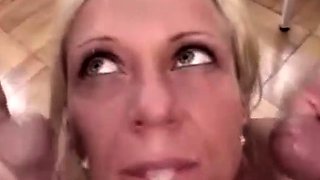 Euro blonde lola taylor double penetration