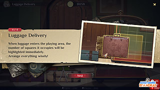 Hotel Tales Gameplay Part 3 - Helping Nikki Sort the Suitcases and Bathe Griselda the Huntress