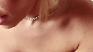 Tasha Reign the blonde Goddess Handjob