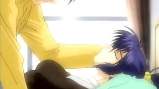 Horny anime teen rammed hard