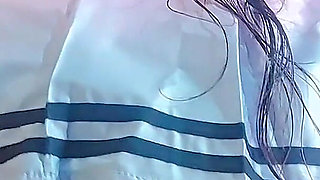 I Lifted My Pleated Skirt to Rub Myself Against Him and Squeeze All the Milk Out of Him