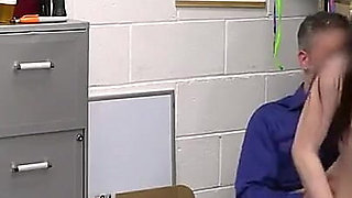 Fuck Your Way Out of Trouble: Hot Teen Is Good at Sholifting, but She's Better at Blowjobs