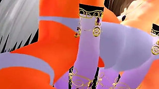 Girl Beats Hero 2 Sharifa and Nathifa(boko877)