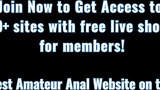 Pin-up Brianna Brooks at rim job action