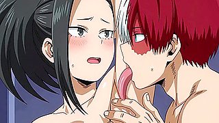 Shouto X Yaoyorozu (mha)