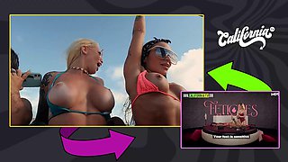 Taluane Boom, Big-Titted MILF Pounds Brunette Pussy