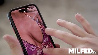 Step Mom Ryan Keely Caught By Step Son - Sneaky Big Tits MILF Fuck